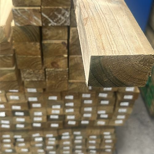 Treated Pine Fence Rail – 70 x 55mm x 5.4m | H4 Sawn Timber | 5Star Fencing Melbourne