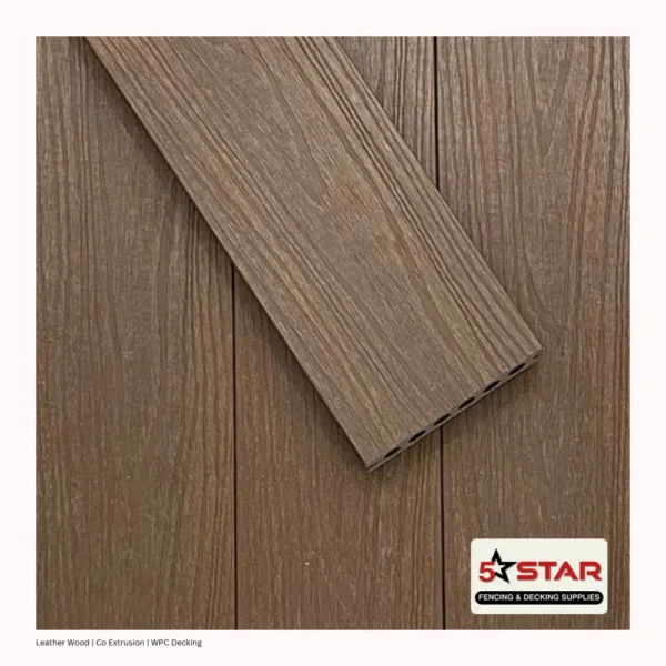 leather wood | co extrusion | wpc decking