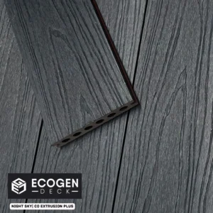 Night Sky co-extrusion WPC composite decking board by EcoGen, available at 5Star Fencing & decking SUpplies melbourne