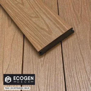 Teak | Solid Co Extrusion | WPC Composite Decking