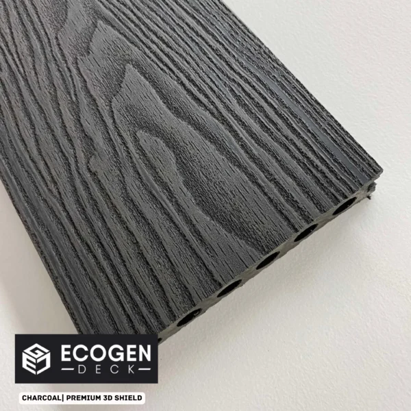 Charcoal | 3-D Premium WPC Decking