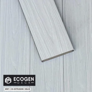 Grey | Solid Co Extrusion | WPC Composite Decking
