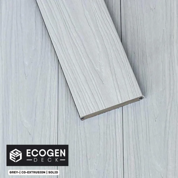 Grey | Solid Co Extrusion | WPC Composite Decking