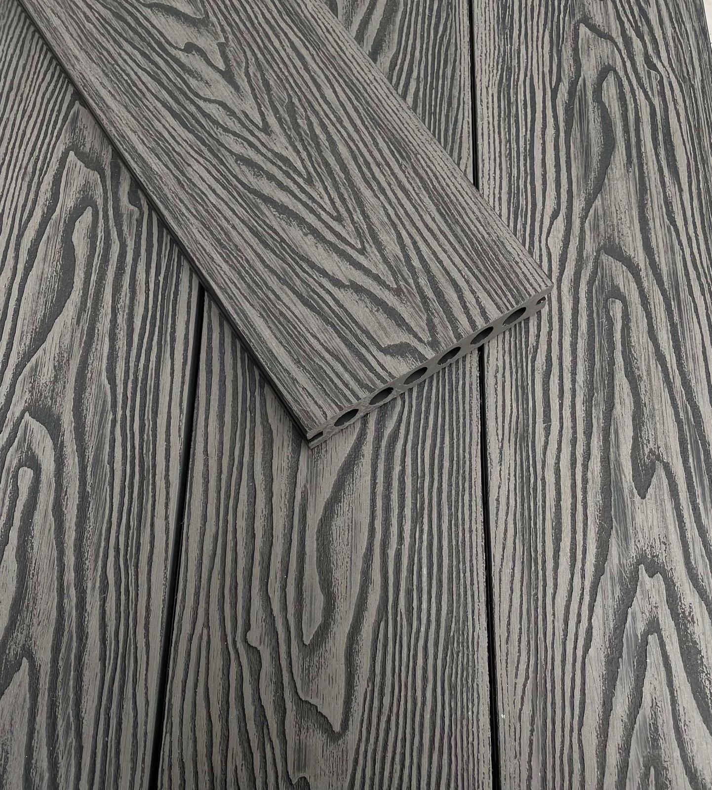 Light Grey 3-D Premium | WPC Decking