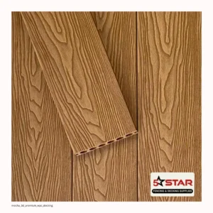 Mocha | 3-D Premium WPC Decking (Arshwood)