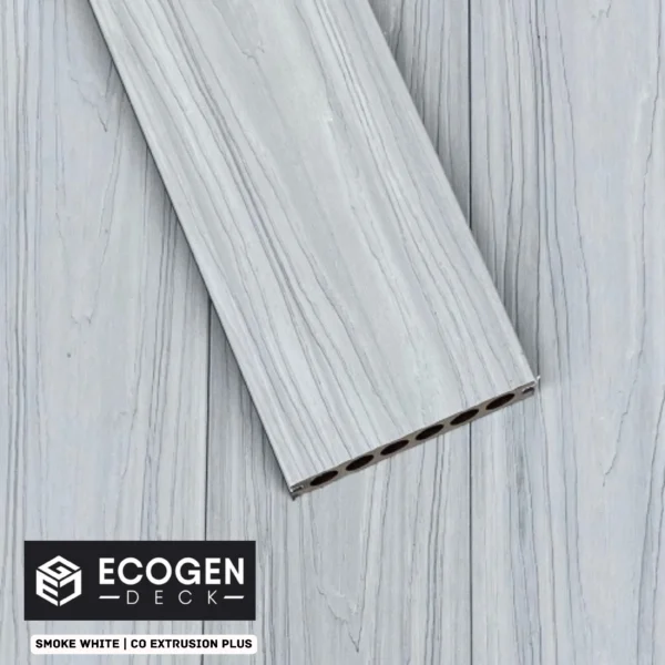 Smoke White | Co Extrusion | WPC Decking