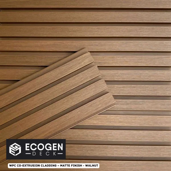 Walnut WPC Cladding Panels | External Wall | 220x28mm | Melbourne