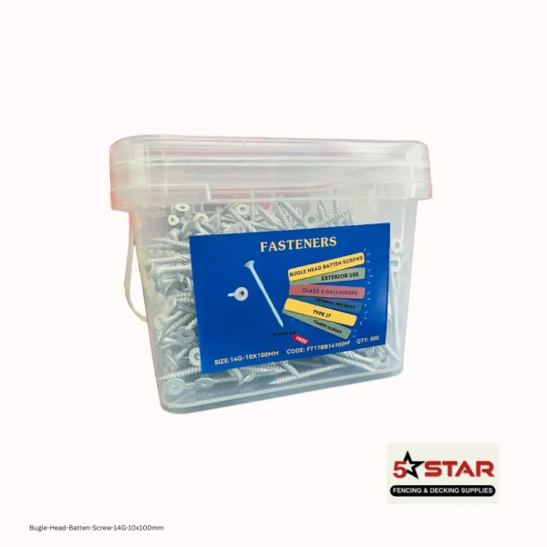 Bugle Head Batten Screws 14G – Box of 500 pcs