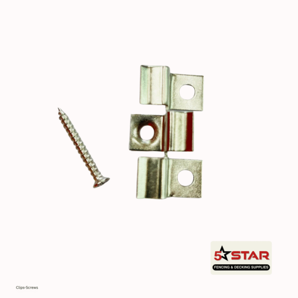 Clips & Screws - 100 pcs/Box