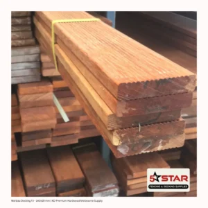 Merbau Decking 140x19mm Finger-Jointed (FJ) Kiln-Dried (KD) Premium Hardwood – 5 Star Fencing and Decking Supplies Melbourne