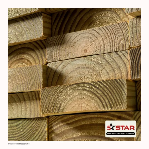 200x50mm – Treated Pine Sleepers H4 - lengths 2.4m, 3.0m, 5.4m, 6.0m - Image 4