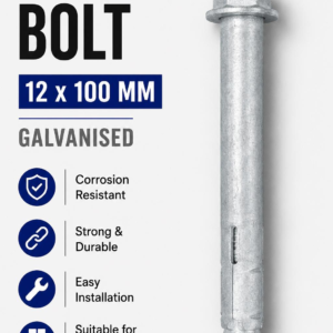 12x100 Galvanised Dynabolt