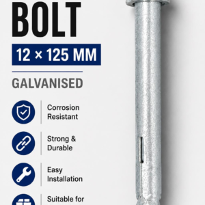 12x120 Galvanised Dynabolt