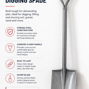 Galvanised Shovel