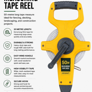 Open Reel Tape Measure 50m