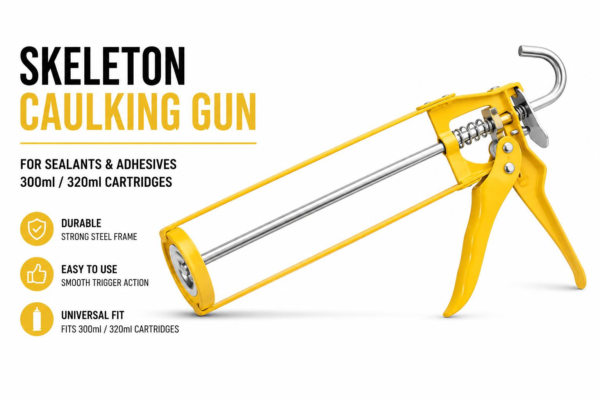 Skeleton Caulking Gun