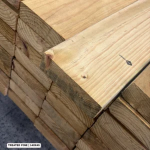 140x45mm H3 Treated Pine MGP10 framing timber for bearers, pergola rafters and deck framing, Melbourne